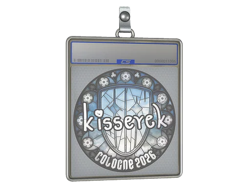 Placa de pegatinas | kisserek | Colonia 2026