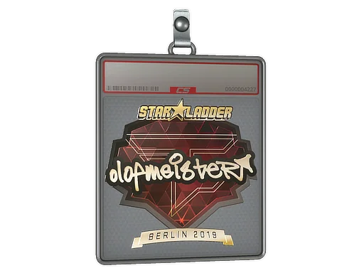 Aufkleberhülle | olofmeister (Gold) | Berlin 2019