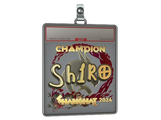 Sticker Slab | sh1ro (Gold, Champion) | Shanghai 2024