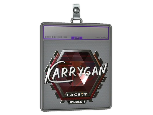 Aufkleberhülle | karrigan (Glanz) | London 2018