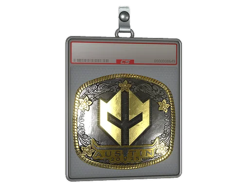 Placa de Adesivo | Imperial Esports (Dourado) | Austin 2025