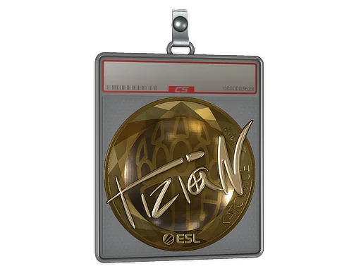 Aufkleberhülle | tiziaN (Gold) | Kattowitz 2019