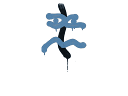 Grafite Lacrado | XM1014 (Coice) (Azul monarca)