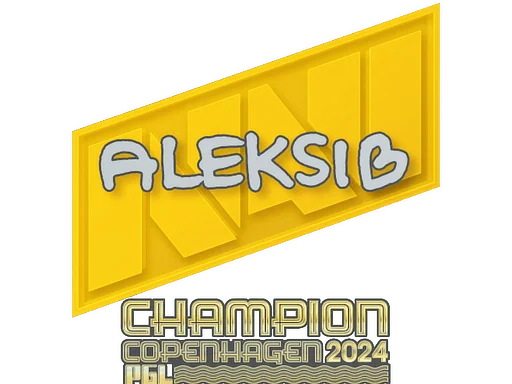Naklejka | Aleksib (mistrz) | Kopenhaga 2024