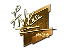 印花 | fnx（金色）| 2018年波士顿锦标赛