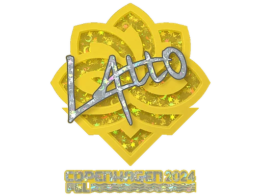 Adesivo | latto (Purpurinado) | Copenhague 2024