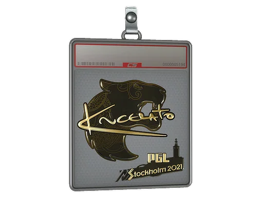 Sticker Slab | KSCERATO (Gold) | Stockholm 2021