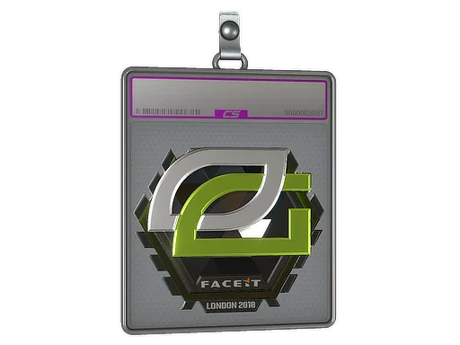Placa de pegatinas | OpTic Gaming (reflectante) | Londres 2018
