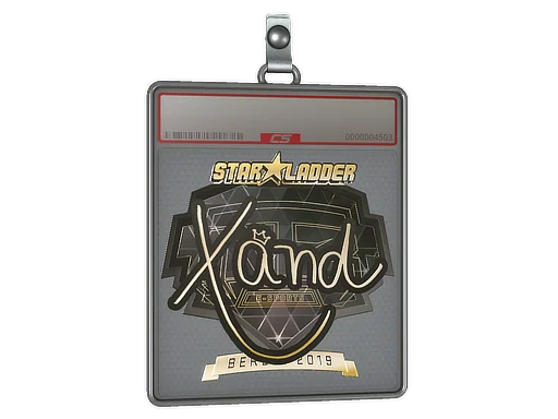 印花板 | xand（金色）| 2019年柏林锦标赛