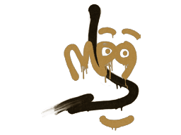 Grafite Lacrado | MP9 (Coice) (Âmbar deserto)