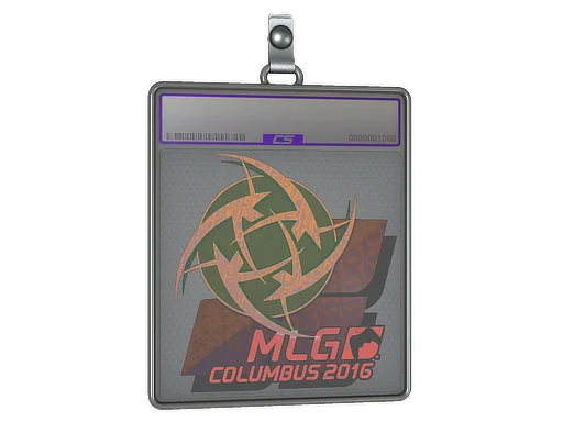 Pokrowiec na naklejkę | Ninjas in Pyjamas (holograficzna) | MLG Columbus 2016