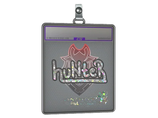 Sticker Slab | huNter (Glitter) | Antwerp 2022
