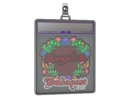 Sticker Slab | Ex3rcice (Embroidered) | Budapest 2025