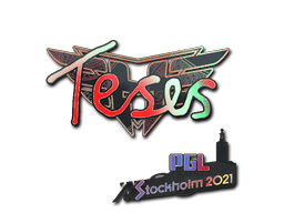Aufkleber | TeSeS (Holo) | Stockholm 2021