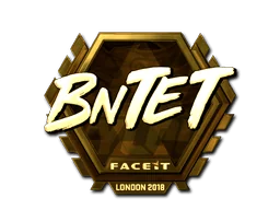 印花 | BnTeT（金色）| 2018年伦敦锦标赛
