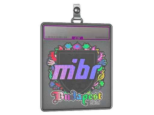 印花板 | MIBR（全息）| 2025年布达佩斯锦标赛