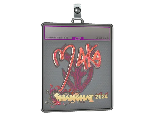 Klistermärkesfodral | Maka (holo) | Shanghai 2024
