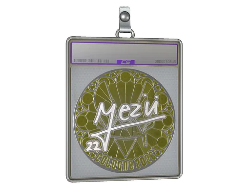 Placa de pegatinas | mezii (reflectante) | Colonia 2026