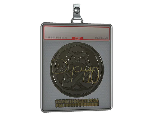 Placa de pegatinas | Dycha (dorada) | Copenhague 2024
