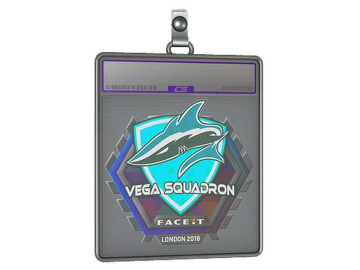 Placa de pegatinas | Vega Squadron (holográfica) | Londres 2018