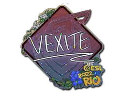 Aufkleber | vexite (Glitzer) | Rio 2022