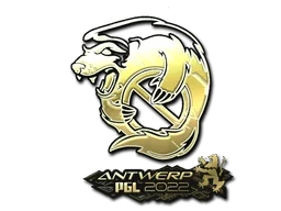 Pegatina | Outsiders (dorada) | Amberes 2022