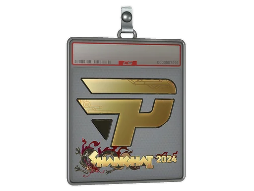 Sticker Slab | paiN Gaming (Gold) | Shanghai 2024