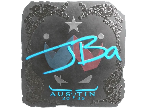Naklejka | JBa (foliowana) | Austin 2025