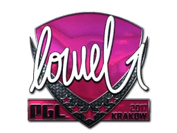 Klistermärke | loWel (Foil) | Krakow 2017