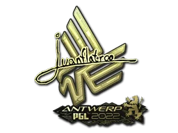 印花 | juanflatroo（金色） | 2022年安特卫普锦标赛