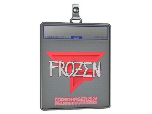 Klistermärkesfodral | frozen | Copenhagen 2024