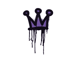 Sealed Graffiti | Little Crown (Monster Purple)