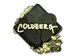 Aufkleber | coldzera (Gold) | Rio 2022