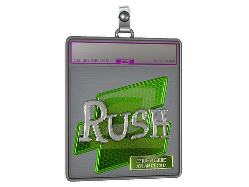 Sticker Slab | RUSH (Foil) | Atlanta 2017