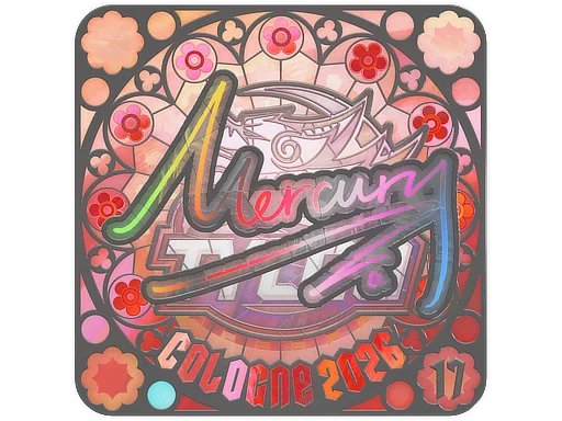Naklejka | Mercury (holograficzna, rankingowa) | Kolonia 2026