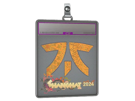 Placa de Adesivo | Fnatic (Holográfico) | Xangai 2024