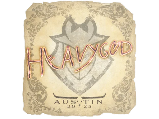 Adesivo | Heavygod | Austin 2025