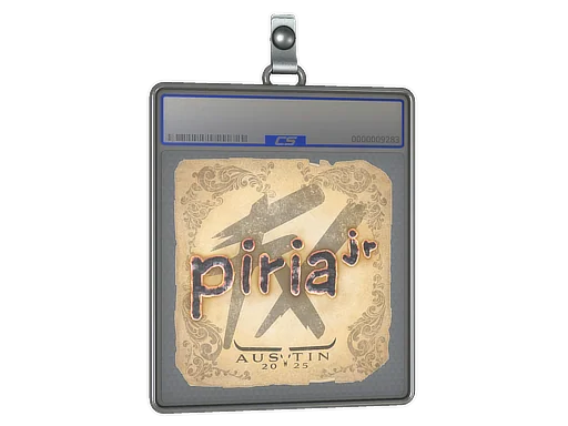 Placa de pegatinas | piriajr | Austin 2025