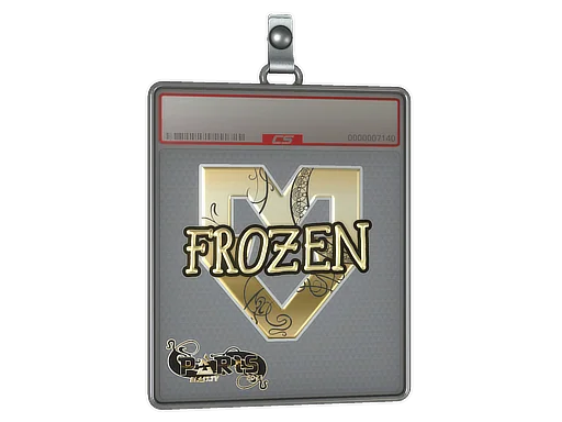 印花板 | frozen（金色）| 2023年巴黎锦标赛