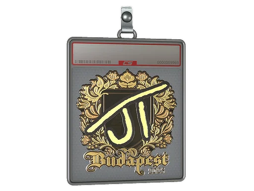 Aufkleberhülle | JT (Gold) | Budapest 2025