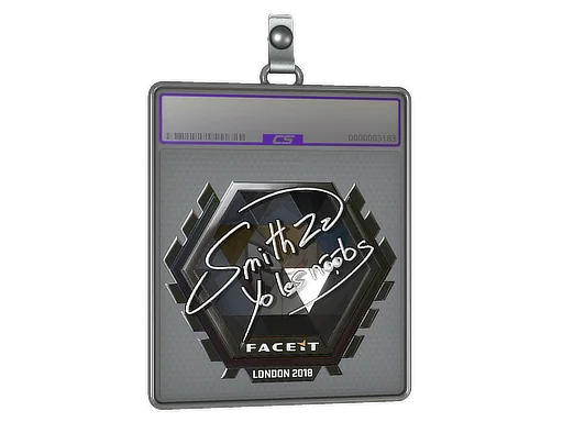 Klistermärkesfodral | SmithZz (Foil) | London 2018