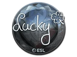 Aufkleber | Lucky (Glanz) | Kattowitz 2019
