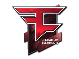 Adesivo | FaZe Clan (Brilhante) | Boston 2018