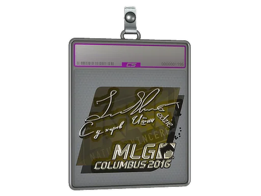 Placa de pegatinas | Edward (reflectante) | MLG Columbus 2016