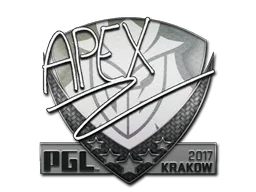 Klistermärke | apEX | Krakow 2017
