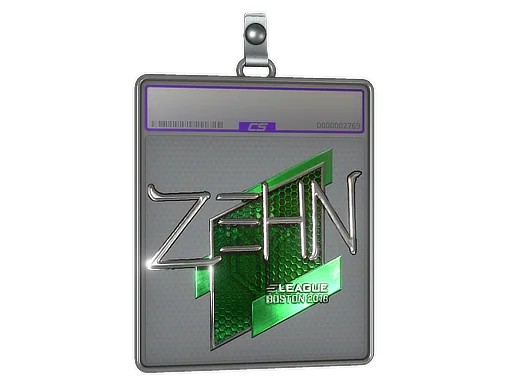 Placa de Adesivo | zehN (Brilhante) | Boston 2018