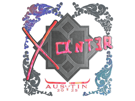 Pegatina | Xant3r (holográfica) | Austin 2025
