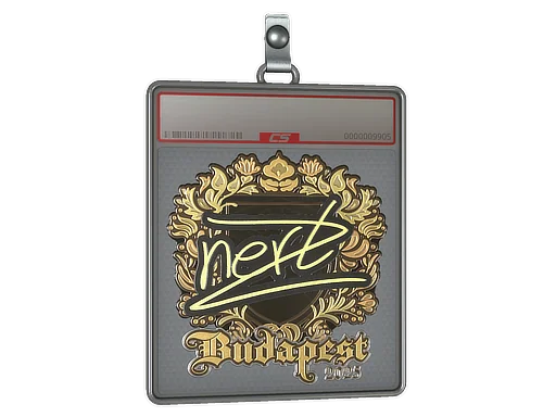 印花板 | NertZ（金色）| 2025年布达佩斯锦标赛