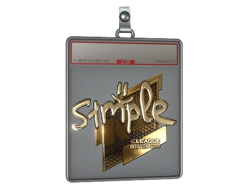 印花板 | s1mple（金色）| 2018年波士顿锦标赛