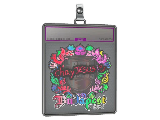 印花板 | chayJESUS（全息）| 2025年布达佩斯锦标赛
